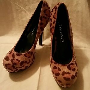 BNIB Animal Print Heels